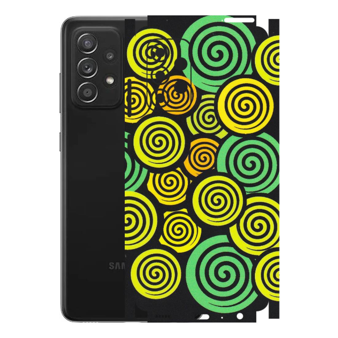 Samsung A/S Series Phone Skins (All Models) - Crazy Spiral - Matte Finish (M-91) Samsung Galaxy A52s (5G)