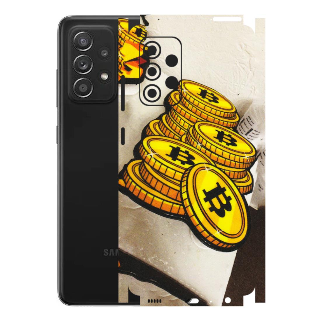Samsung A/S Series Phone Skins (All Models) - Billionaire Bitcoin Collection - Matte Finish (M-92) Samsung Galaxy A52s (5G)