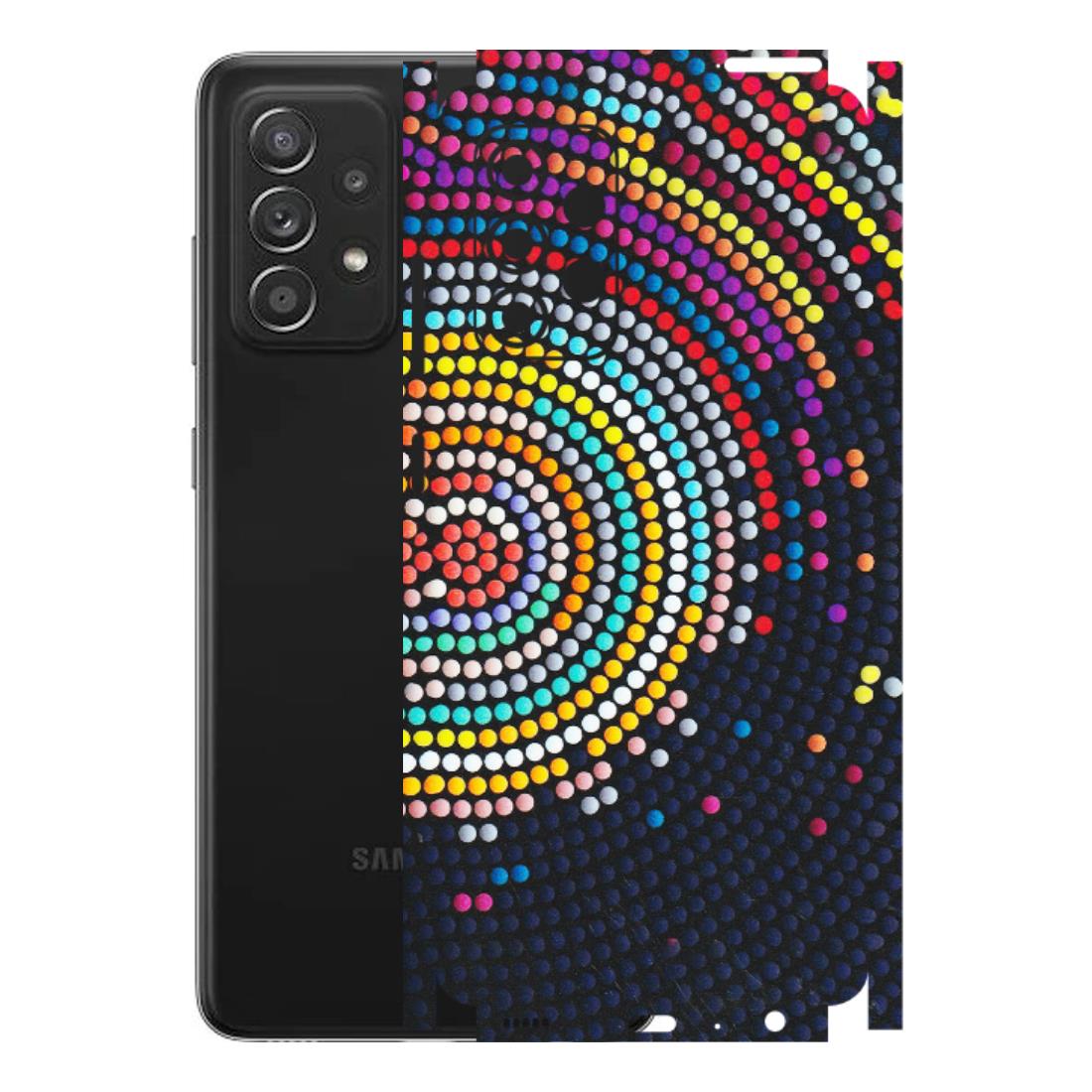 Samsung A/S Series Phone Skins (All Models) - Rainbow Dot Mandala - Matte Finish (M-97) Samsung Galaxy A52s (5G)