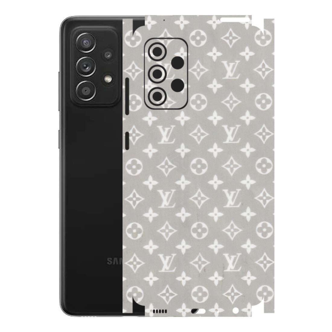 Samsung A/S Series Phone Skins (All Models) - Luxury Brands Logo - Transparent Finish (T-07) Samsung Galaxy A52s (5G)