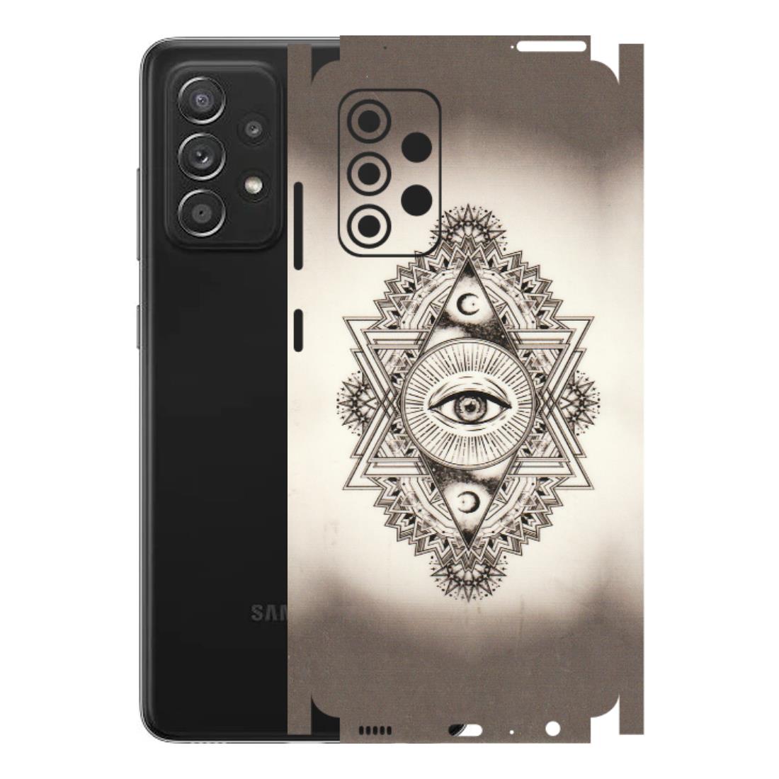 Samsung A/S Series Phone Skins (All Models) - Illuminati Great Eye - Transparent Finish (T-14) Samsung Galaxy A52s (5G)