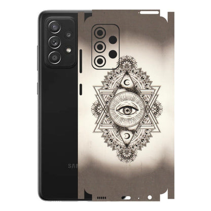 Samsung A/S Series Phone Skins (All Models) - Illuminati Great Eye - Transparent Finish (T-14) Samsung Galaxy A52s (5G)