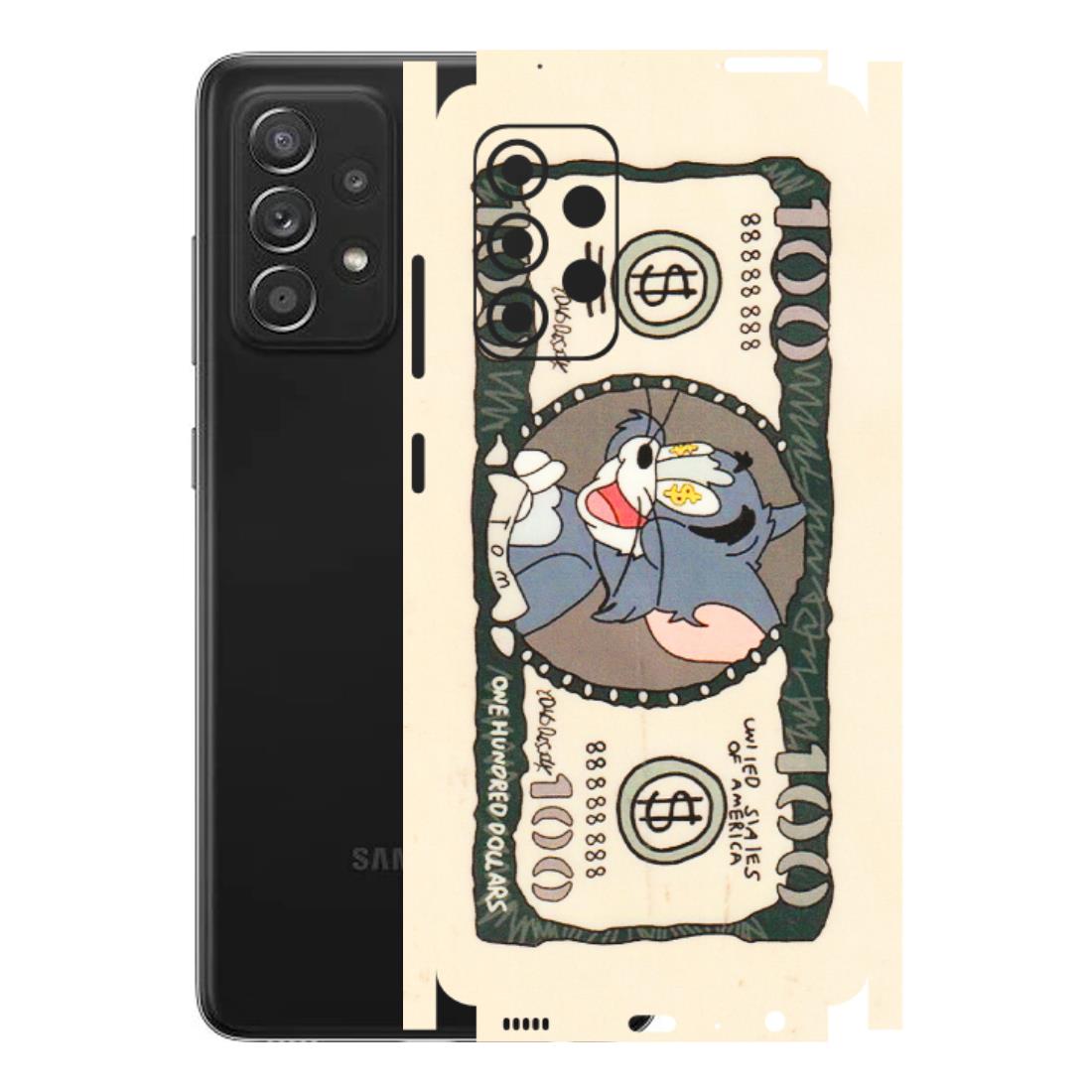 Samsung A/S Series Phone Skins (All Models) - One Hundred Dollar Tom - Transparent Finish (T-16) Samsung Galaxy A52s (5G)