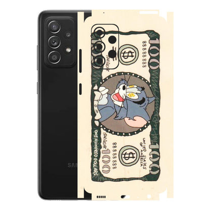 Samsung A/S Series Phone Skins (All Models) - One Hundred Dollar Tom - Transparent Finish (T-16) Samsung Galaxy A52s (5G)