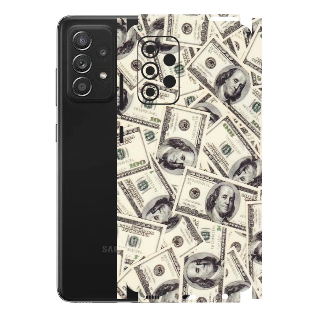 Samsung A/S Series Phone Skins (All Models) - Dollar Lover - Transparent Finish (T-17) Samsung Galaxy A52s (5G)