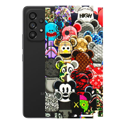 Samsung M/F/Note/Flip and C Phone Skins (All Models) - More Mickey Mouses - 3D Embossed Finish (L-118) Samsung Galaxy A53 (5G)