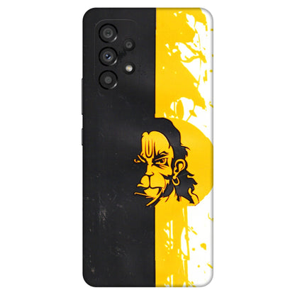 Samsung M/F/Note/Flip and C Phone Skins (All Models) - Bajrangbali - 3D Embossed Finish (L-151) Samsung Galaxy A53 (5G)