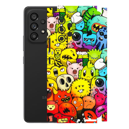 Samsung M/F/Note/Flip and C Phone Skins (All Models) - Angry Funkies - 3D Embossed Finish (L-169) Samsung Galaxy A53 (5G)