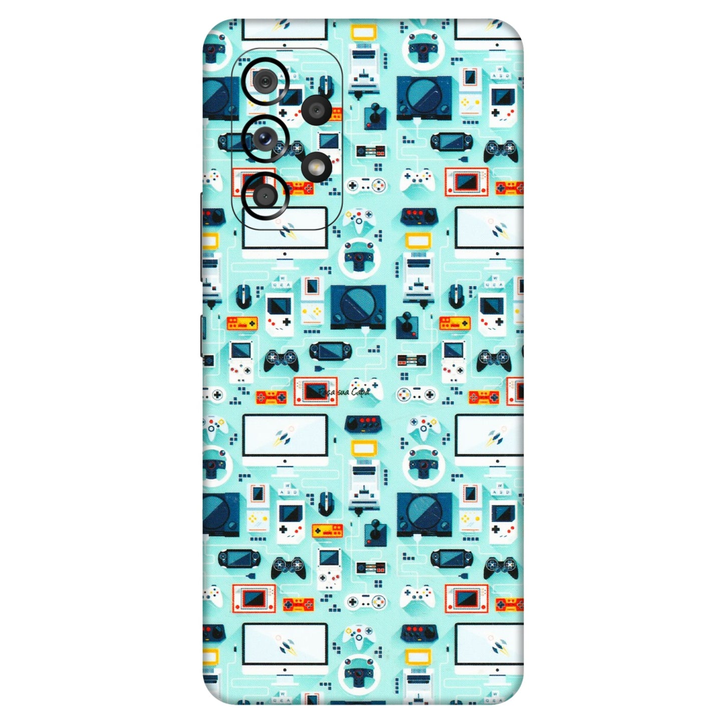 Samsung M/F/Note/Flip and C Phone Skins (All Models) - Gadgets Doodle - 3D Embossed Finish (L-184) Samsung Galaxy A53 (5G)
