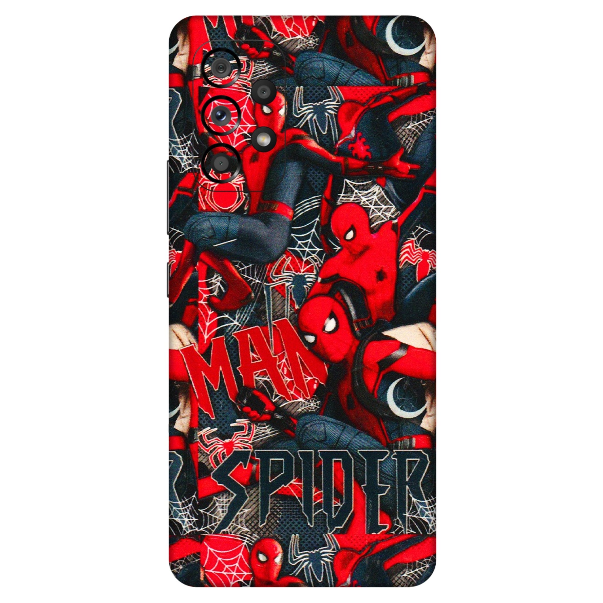 Samsung M/F/Note/Flip and C Phone Skins (All Models) - SpiderMan Cool - 3D Embossed Finish (L-188) Samsung Galaxy A53 (5G)