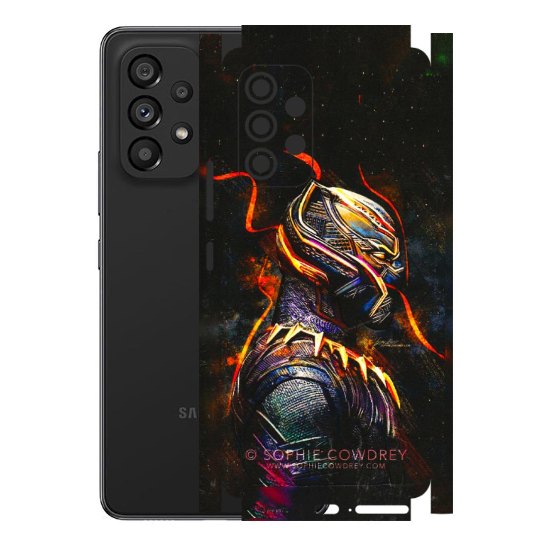 Samsung M/F/Note/Flip and C Phone Skins (All Models) - Black Panther - 3D Embossed Finish (L-190) Samsung Galaxy A53 (5G)