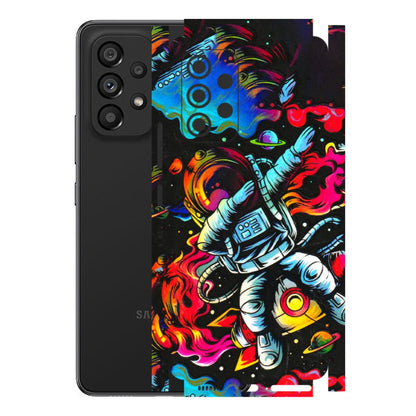 Samsung M/F/Note/Flip and C Phone Skins (All Models) - Astronaut Dope - 3D Embossed Finish (L-191) Samsung Galaxy A53 (5G)