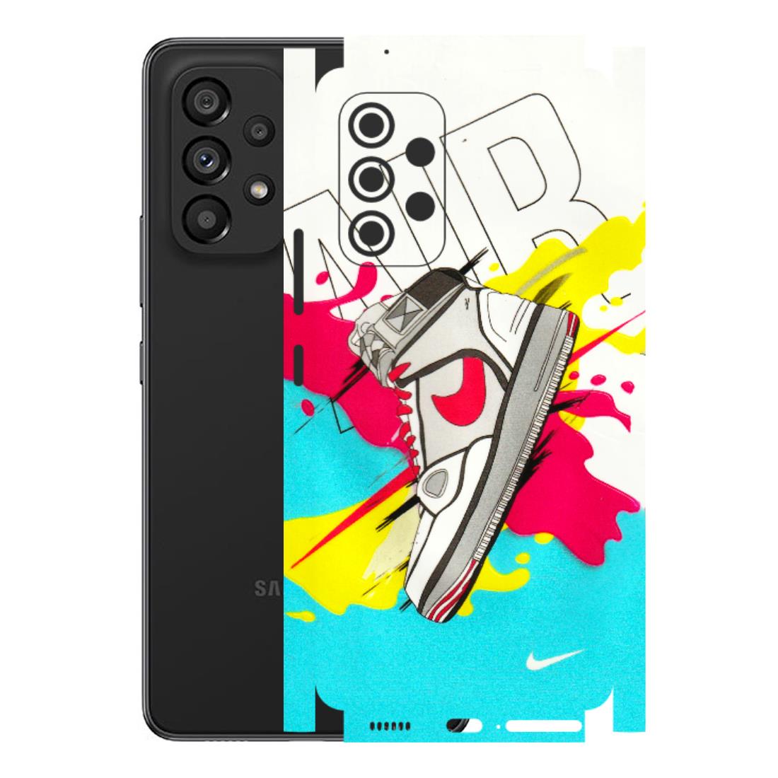 Samsung M/F/Note/Flip and C Phone Skins (All Models) - Sneaker - 3D Embossed Finish (L-207) Samsung Galaxy A53 (5G)