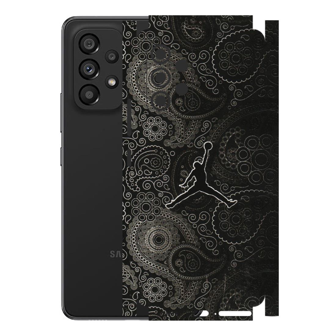 Samsung M/F/Note/Flip and C Phone Skins (All Models) - Basketball Player Artwork - 3D Embossed Finish (L-215) Samsung Galaxy A53 (5G)