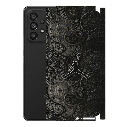 Samsung M/F/Note/Flip and C Phone Skins (All Models) - Basketball Player Artwork - 3D Embossed Finish (L-215) Samsung Galaxy A53 (5G)