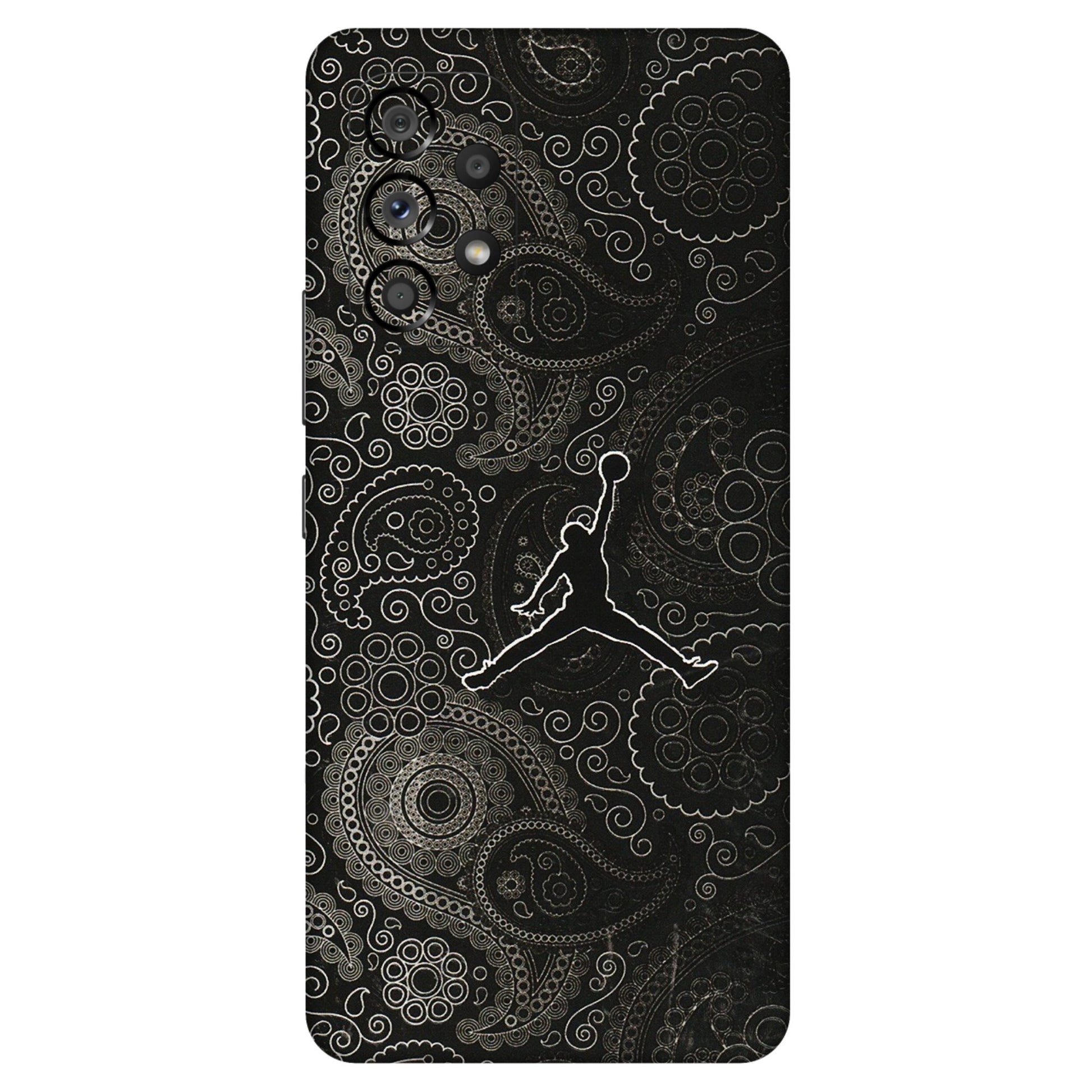Samsung M/F/Note/Flip and C Phone Skins (All Models) - Basketball Player Artwork - 3D Embossed Finish (L-215) Samsung Galaxy A53 (5G)
