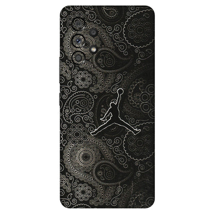 Samsung M/F/Note/Flip and C Phone Skins (All Models) - Basketball Player Artwork - 3D Embossed Finish (L-215) Samsung Galaxy A53 (5G)