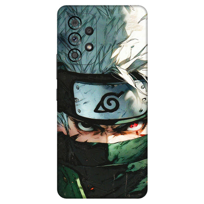 Samsung M/F/Note/Flip and C Phone Skins (All Models) - Kakashi Red Eye Focus - 3D Embossed Finish (L-227) Samsung Galaxy A53 (5G)