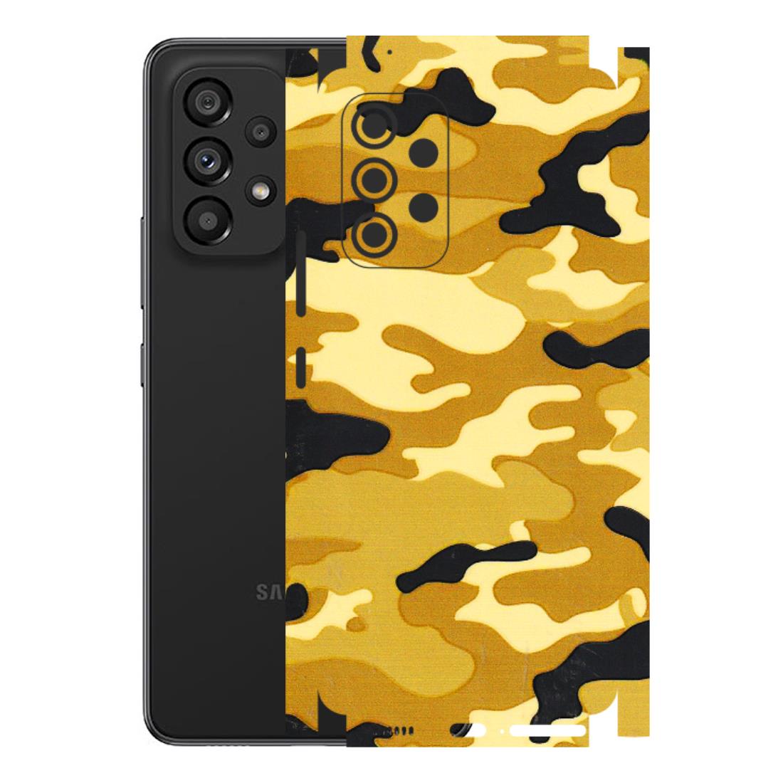 Samsung M/F/Note/Flip and C Phone Skins (All Models) - Indian Camo - 3D Embossed Finish (L-228) Samsung Galaxy A53 (5G)