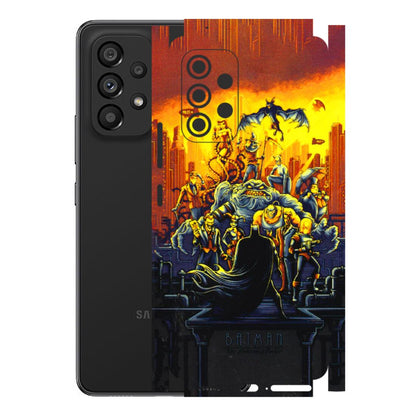 Samsung M/F/Note/Flip and C Phone Skins (All Models) - Games Doodles - 3D Embossed Finish (L-24) Samsung Galaxy A53 (5G)