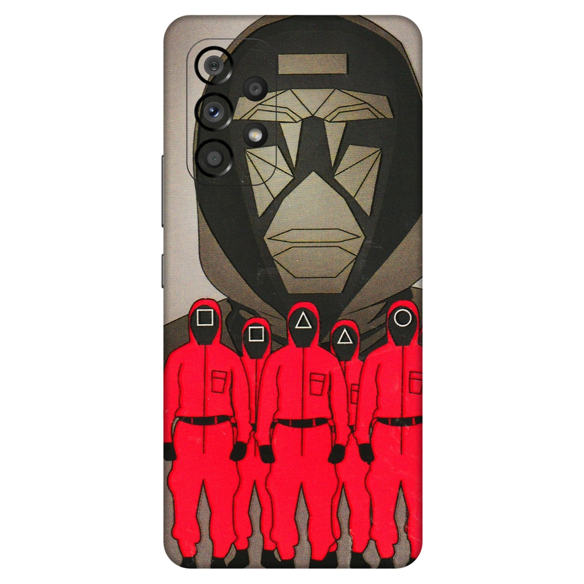 Samsung M/F/Note/Flip and C Phone Skins (All Models) - Squid Game Hero - 3D Embossed Finish (L-245) Samsung Galaxy A53 (5G)