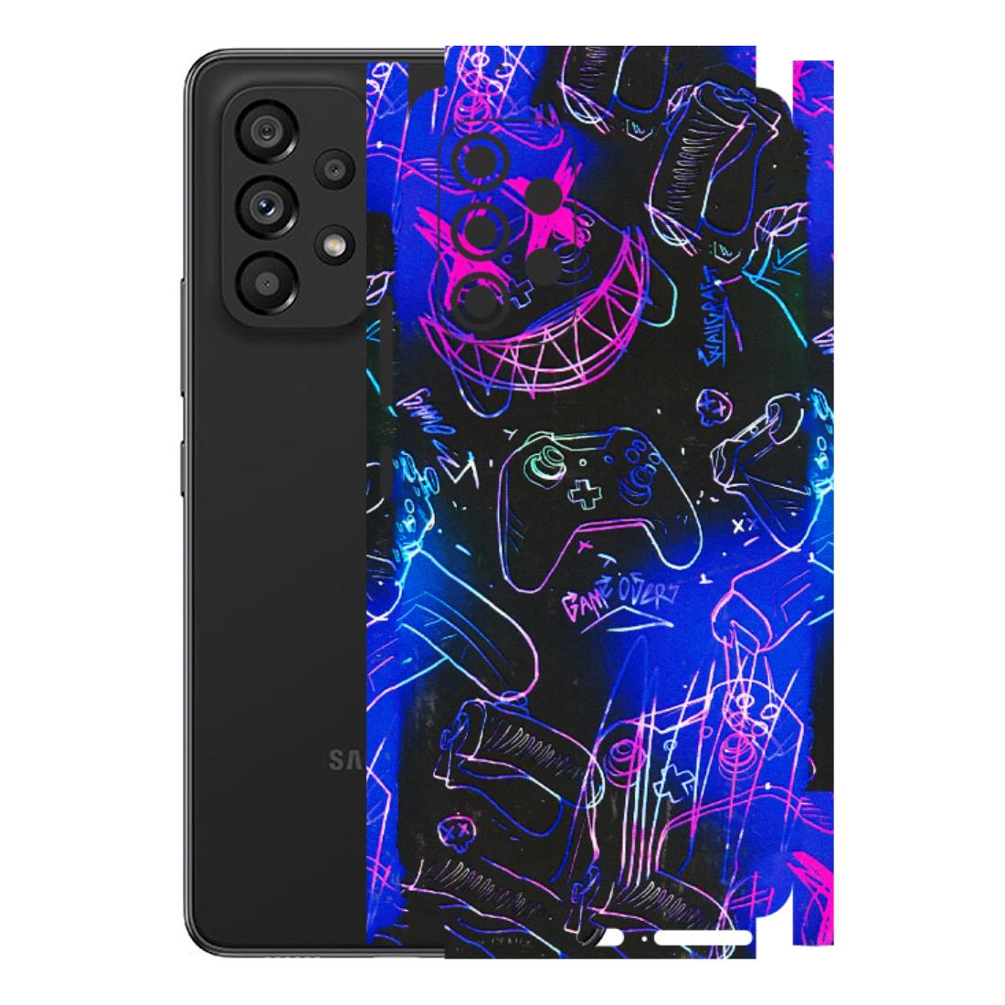 Samsung M/F/Note/Flip and C Phone Skins (All Models) - Gamers Paradise - 3D Embossed Finish (L-258) Samsung Galaxy A53 (5G)