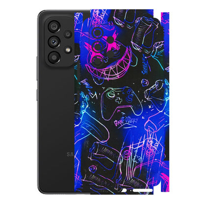Samsung M/F/Note/Flip and C Phone Skins (All Models) - Gamers Paradise - 3D Embossed Finish (L-258) Samsung Galaxy A53 (5G)