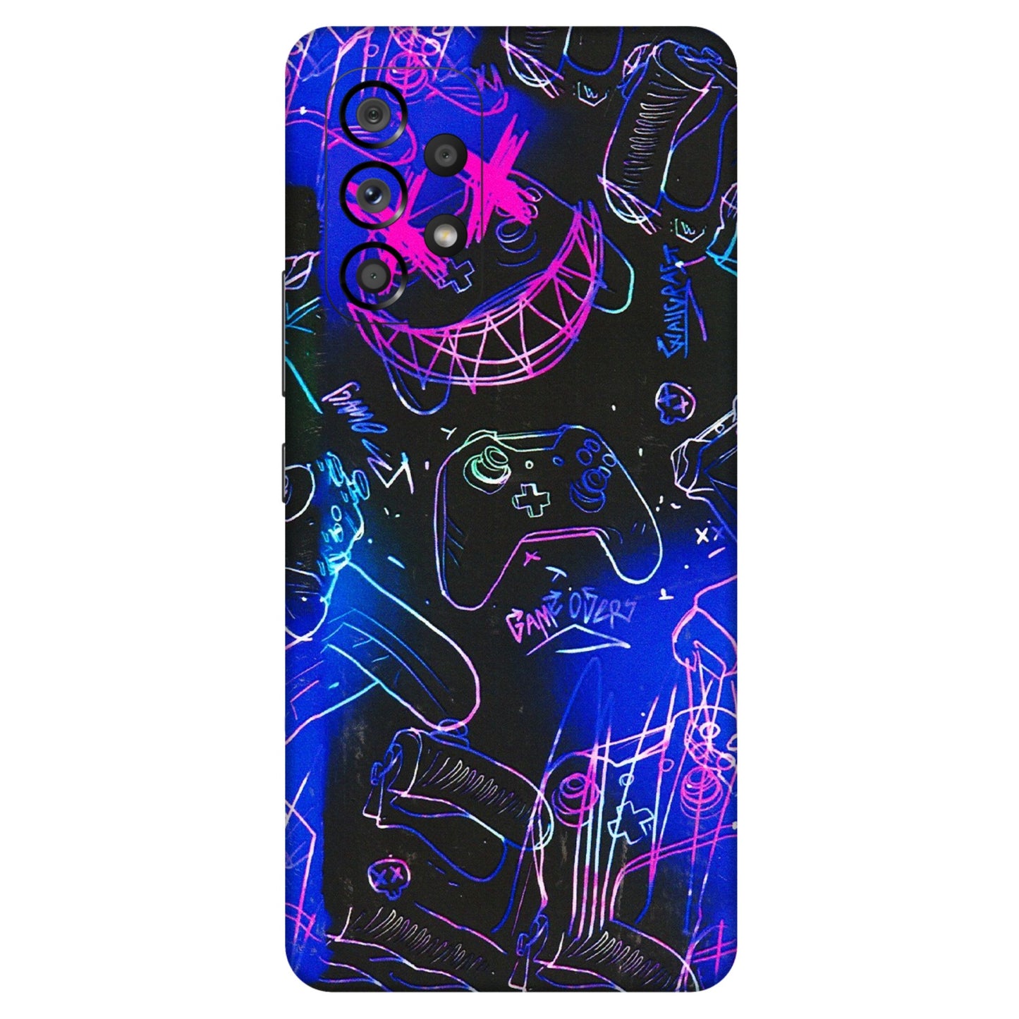Samsung M/F/Note/Flip and C Phone Skins (All Models) - Gamers Paradise - 3D Embossed Finish (L-258) Samsung Galaxy A53 (5G)