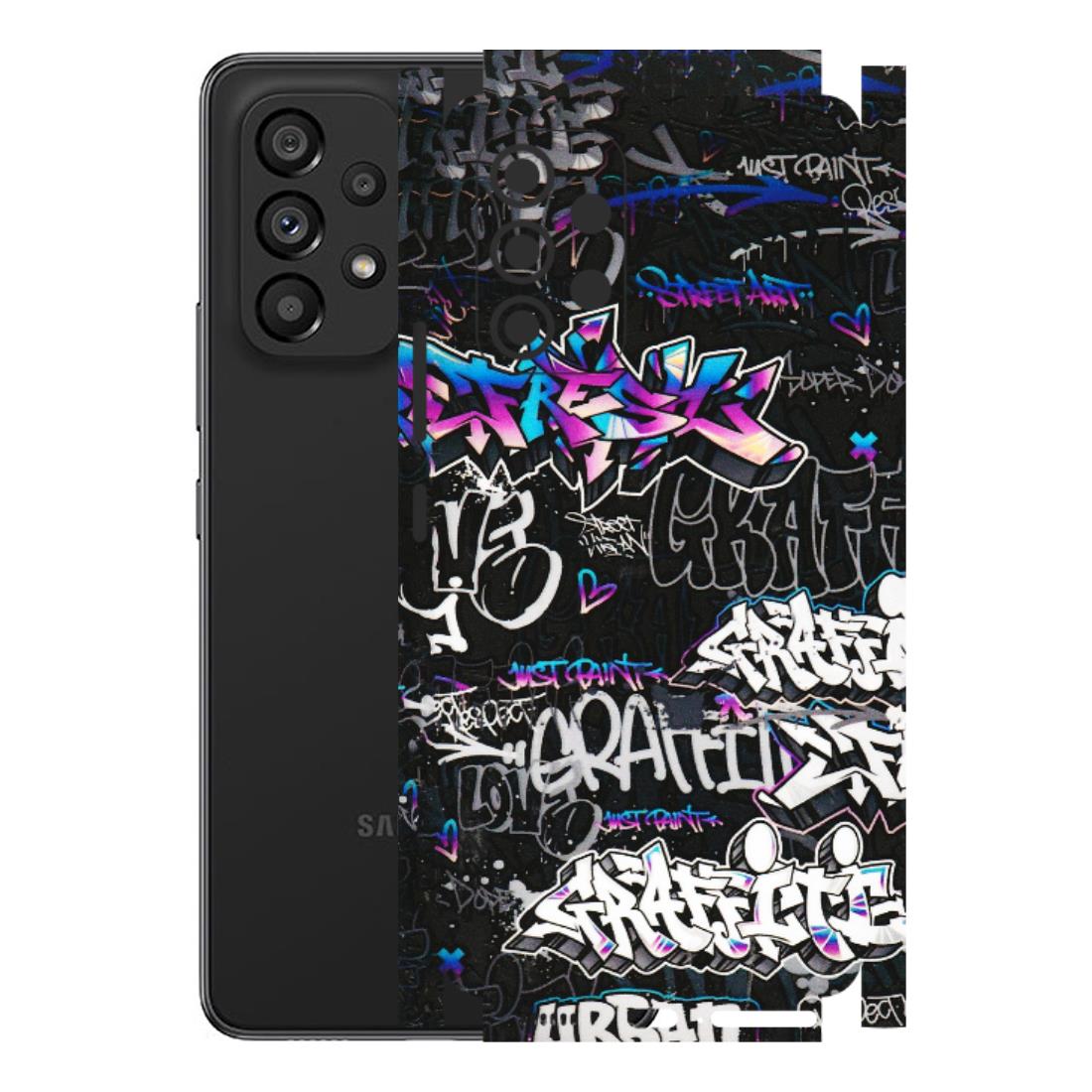 Samsung M/F/Note/Flip and C Phone Skins (All Models) - Graffiti Killer - 3D Embossed Finish (L-274) Samsung Galaxy A53 (5G)