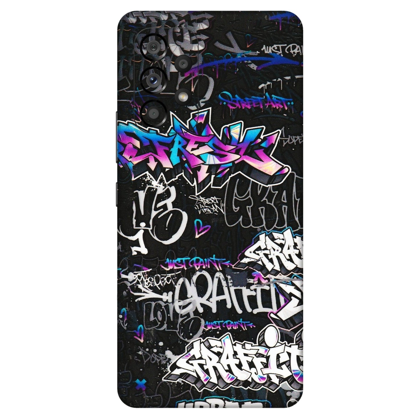Samsung M/F/Note/Flip and C Phone Skins (All Models) - Graffiti Killer - 3D Embossed Finish (L-274) Samsung Galaxy A53 (5G)