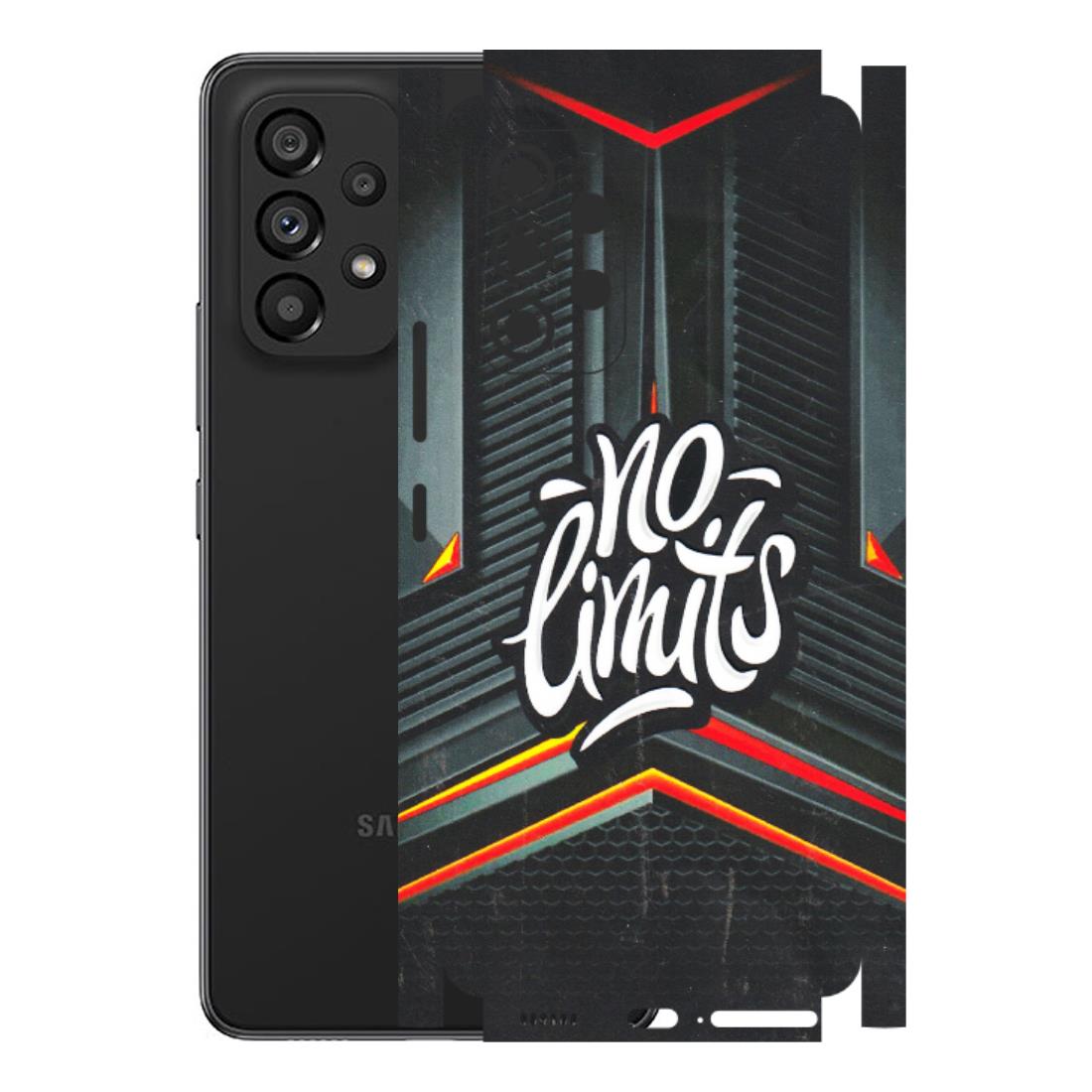 Samsung M/F/Note/Flip and C Phone Skins (All Models) - No Limits - 3D Embossed Finish (L-286) Samsung Galaxy A53 (5G)