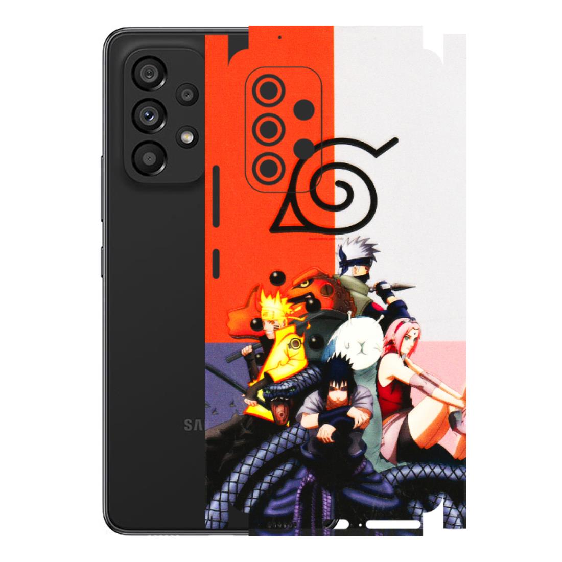 Samsung M/F/Note/Flip and C Phone Skins (All Models) - Naruto Final Fight - 3D Embossed Finish (L-33) Samsung Galaxy A53 (5G)