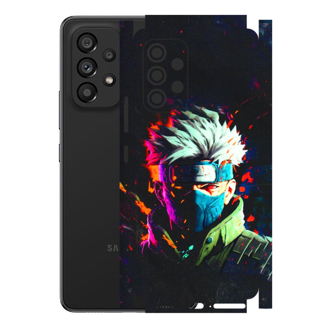 Samsung M/F/Note/Flip and C Phone Skins (All Models) - Anime Cool Character - 3D Embossed Finish (L-59) Samsung Galaxy A53 (5G)