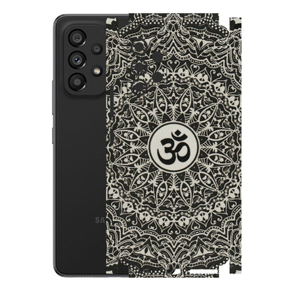 Samsung M/F/Note/Flip and C Phone Skins (All Models) - Aum Elegant Mandala - 3D Embossed Finish (L-62) Samsung Galaxy A53 (5G)