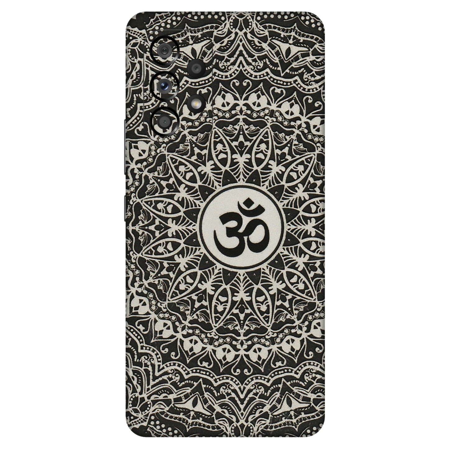 Samsung M/F/Note/Flip and C Phone Skins (All Models) - Aum Elegant Mandala - 3D Embossed Finish (L-62) Samsung Galaxy A53 (5G)