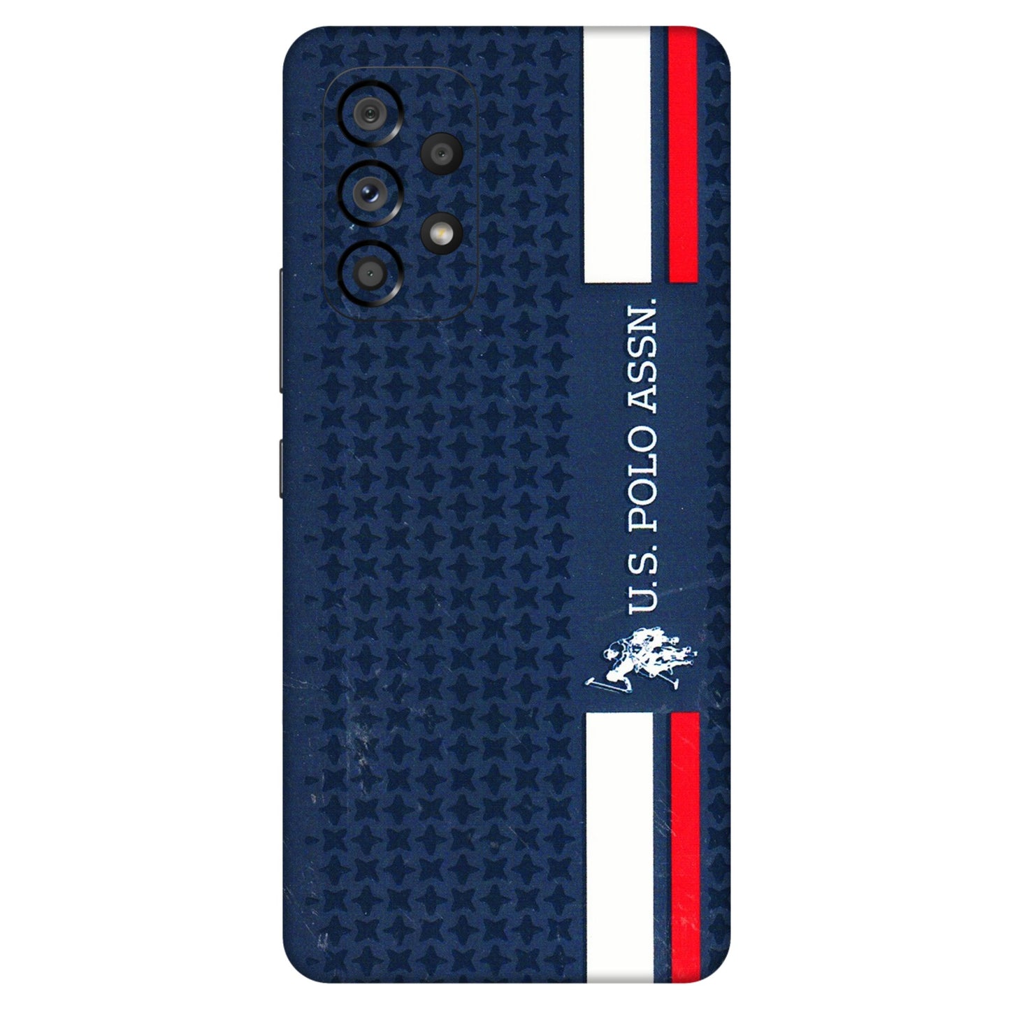 Samsung M/F/Note/Flip and C Phone Skins (All Models) - US POLO Designer Brand - 3D Embossed Finish (L-65) Samsung Galaxy A53 (5G)