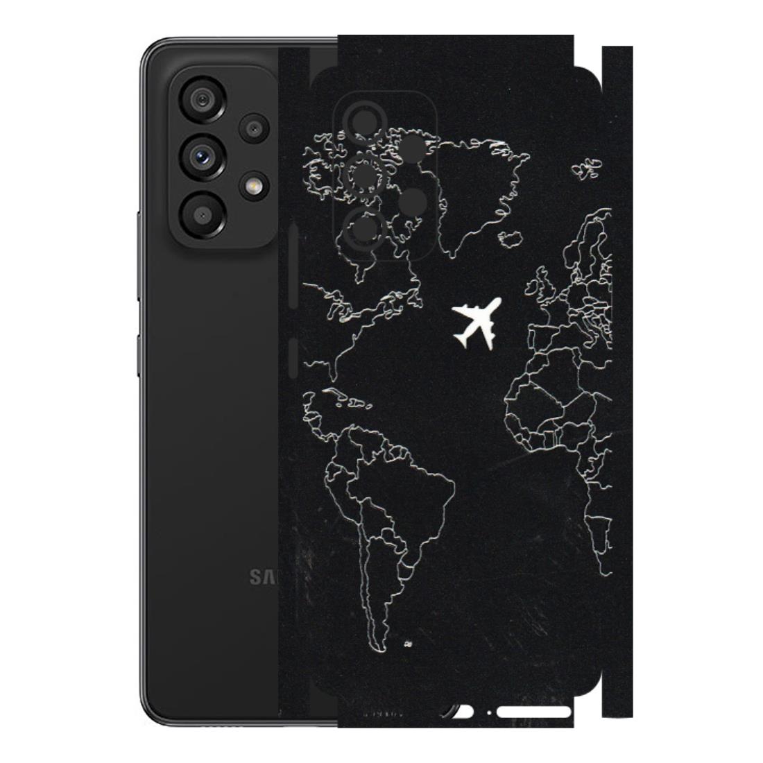 Samsung M/F/Note/Flip and C Phone Skins (All Models) - Never Ending Travel - 3D Embossed Finish (L-79) Samsung Galaxy A53 (5G)