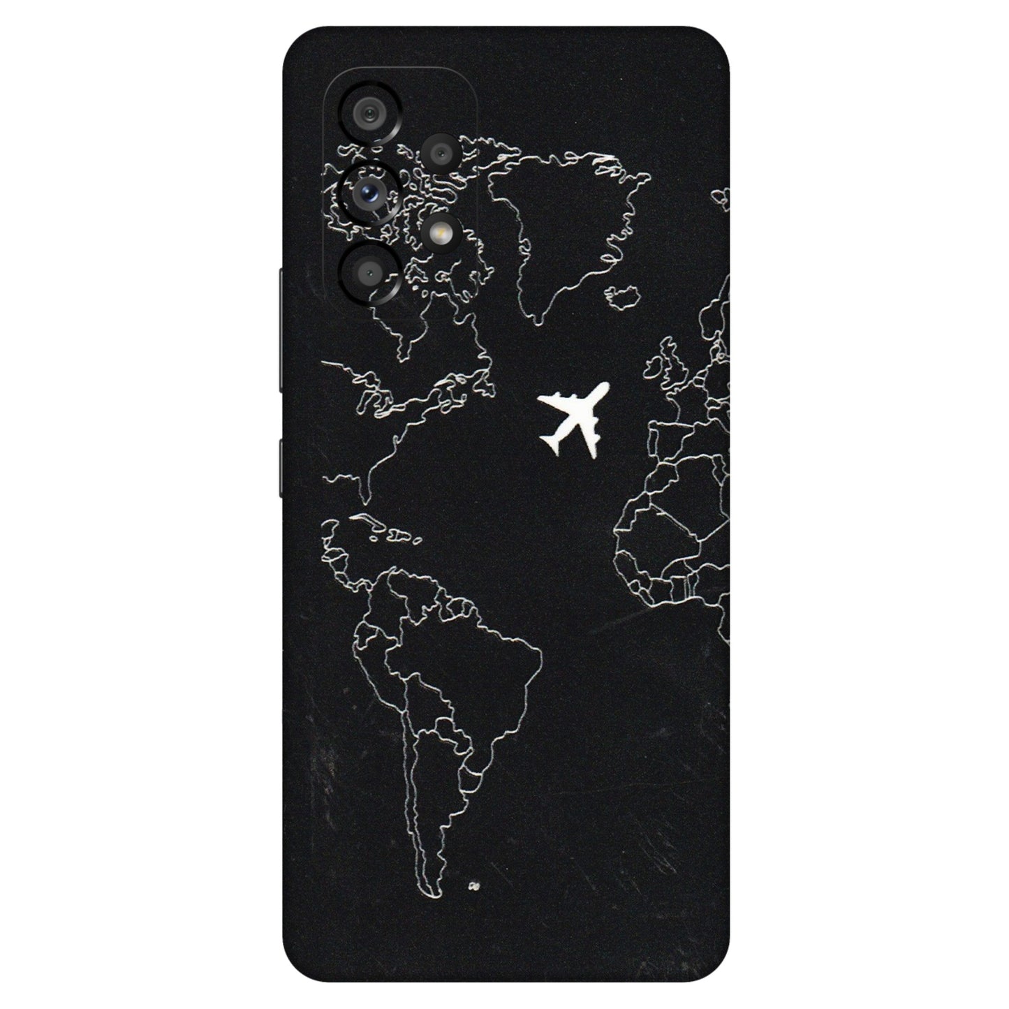 Samsung M/F/Note/Flip and C Phone Skins (All Models) - Never Ending Travel - 3D Embossed Finish (L-79) Samsung Galaxy A53 (5G)