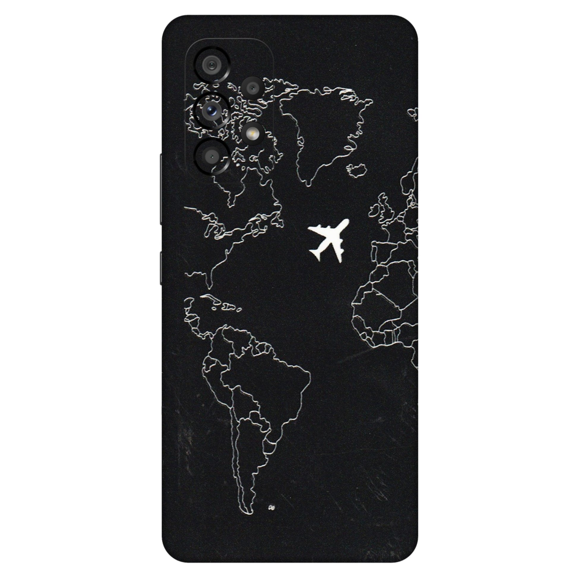 Samsung M/F/Note/Flip and C Phone Skins (All Models) - Never Ending Travel - 3D Embossed Finish (L-79) Samsung Galaxy A53 (5G)