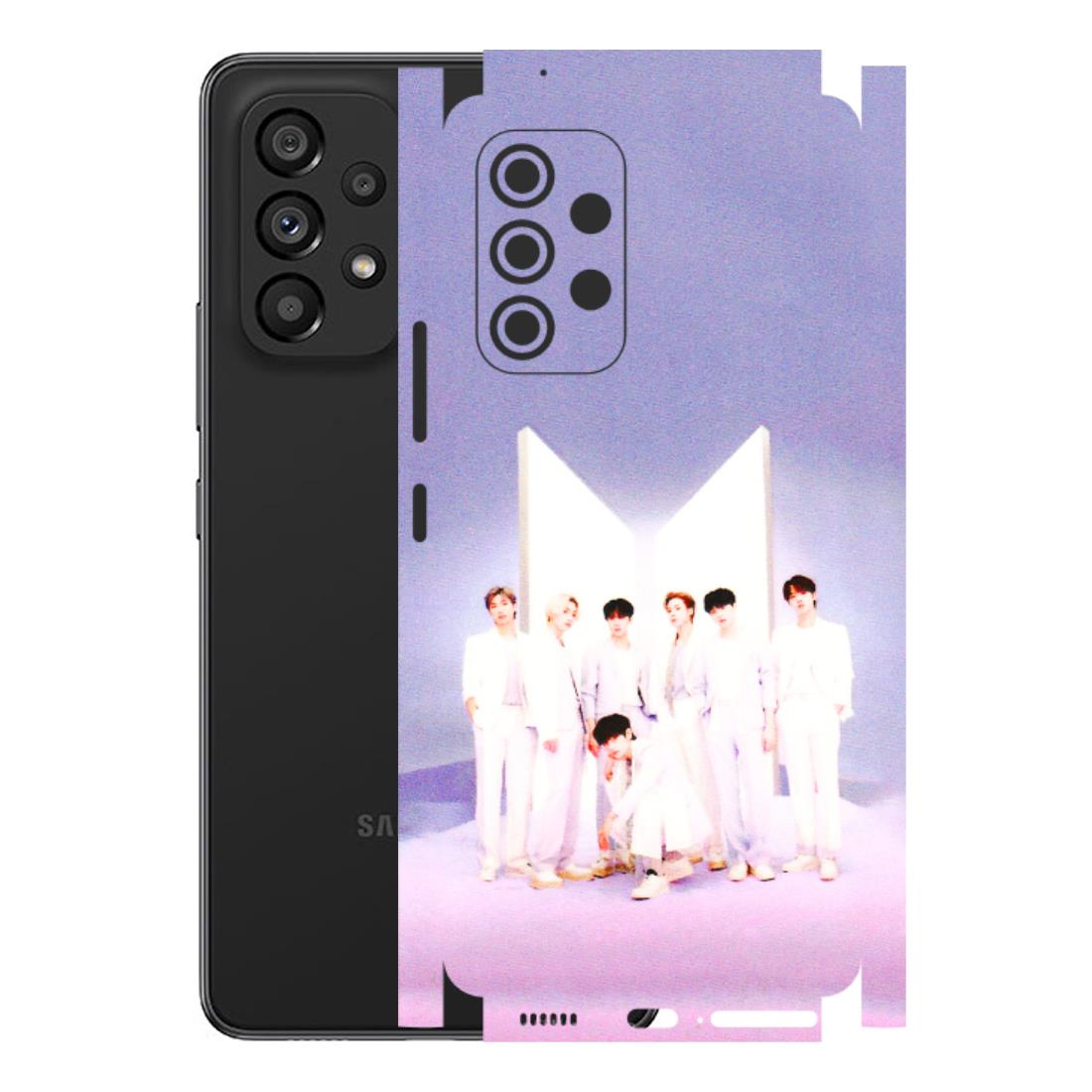 Samsung M/F/Note/Flip and C Phone Skins (All Models) - BTS - 3D Embossed Finish (L-94) Samsung Galaxy A53 (5G)