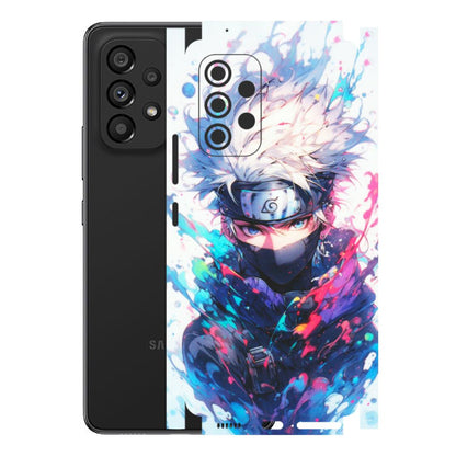 Samsung M/F/Note/Flip and C Phone Skins (All Models) - Naruto Face Mask - Matte Finish (M-03) Samsung Galaxy A53 (5G)