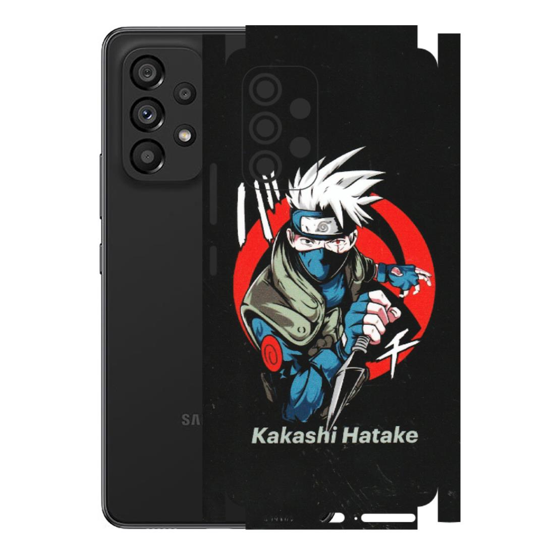 Samsung M/F/Note/Flip and C Phone Skins (All Models) - Naruto Kakashi Hatake Killer - Matte Finish (M-114) Samsung Galaxy A53 (5G)