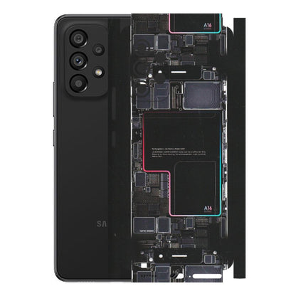 Samsung M/F/Note/Flip and C Phone Skins (All Models) - Motherboard Circuit Layout - Matte Finish (M-117) Samsung Galaxy A53 (5G)