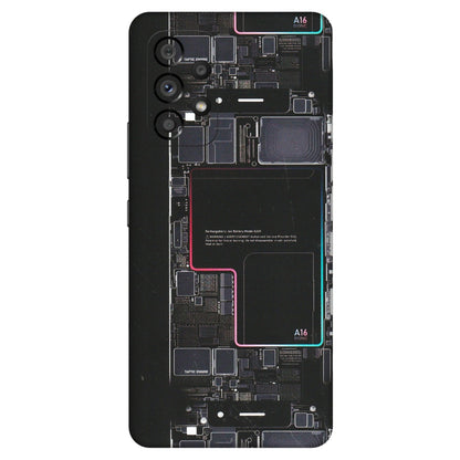 Samsung M/F/Note/Flip and C Phone Skins (All Models) - Motherboard Circuit Layout - Matte Finish (M-117) Samsung Galaxy A53 (5G)