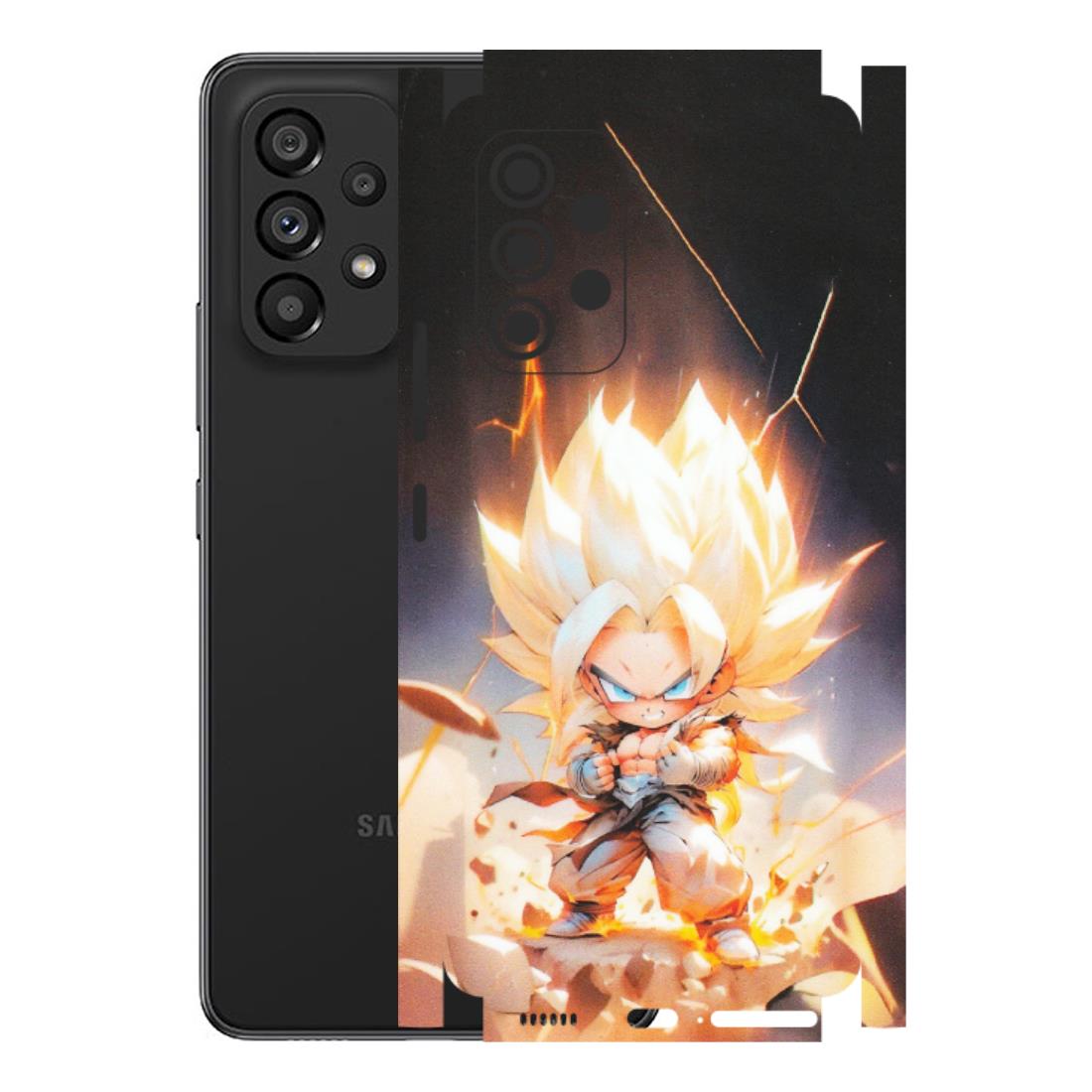 Samsung M/F/Note/Flip and C Phone Skins (All Models) - Goku Dragon Cute Anime - Matte Finish (M-131) Samsung Galaxy A53 (5G)