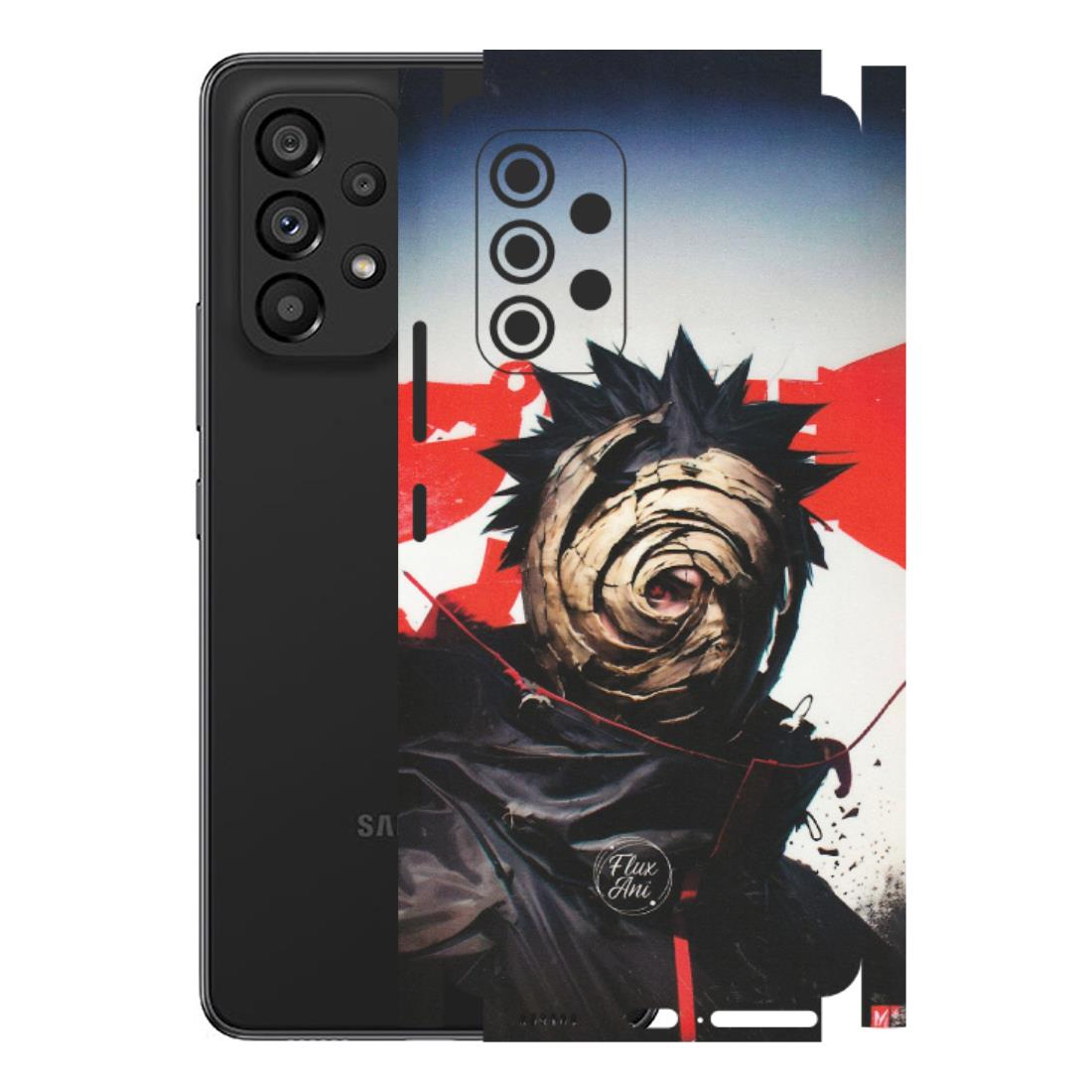 Samsung M/F/Note/Flip and C Phone Skins (All Models) - Obito Uchiha Cool Anime - Matte Finish (M-134) Samsung Galaxy A53 (5G)
