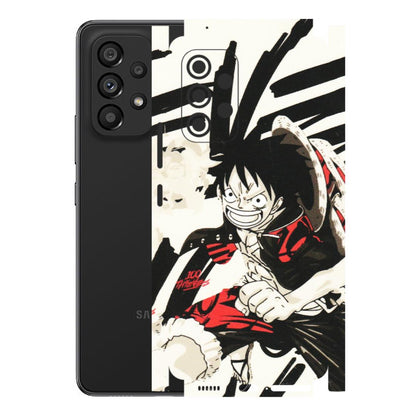 Samsung M/F/Note/Flip and C Phone Skins (All Models) - Monkey D.Luffy Manga Anime - Matte Finish (M-145) Samsung Galaxy A53 (5G)
