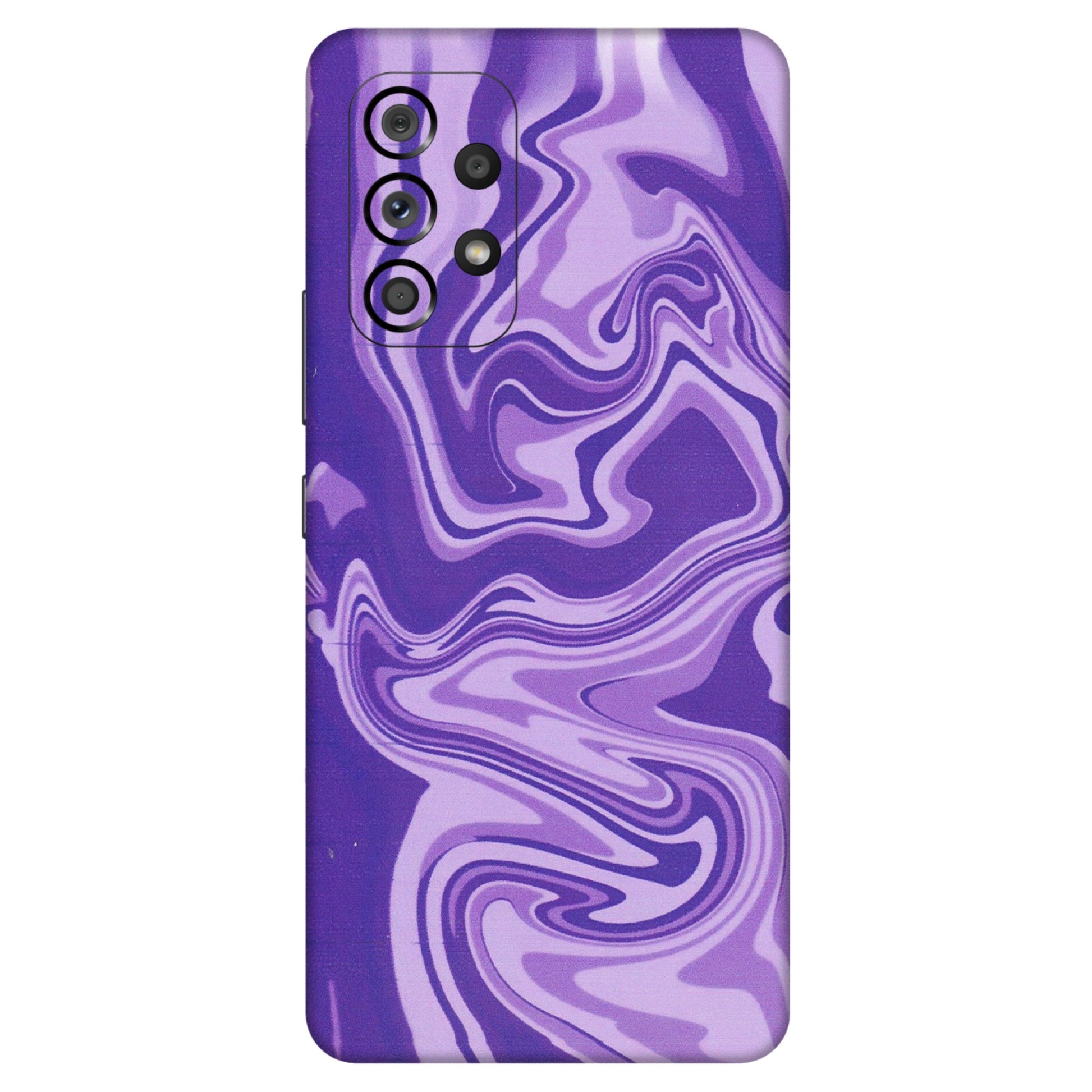 Samsung M/F/Note/Flip and C Phone Skins (All Models) - Hazy Purple Nights - Matte Finish (M-14) Samsung Galaxy A53 (5G)