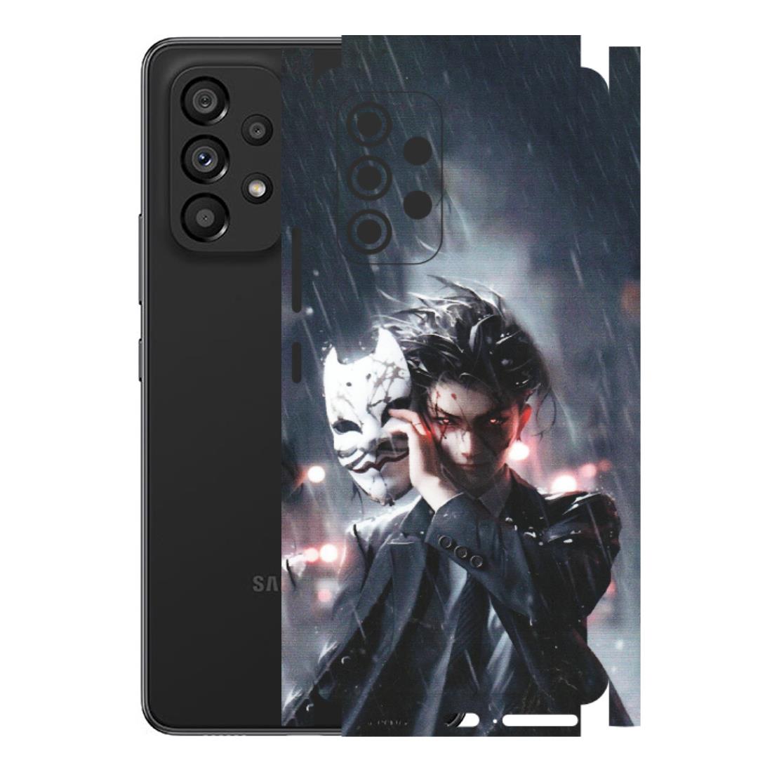 Samsung M/F/Note/Flip and C Phone Skins (All Models) - Kimestsu No Yaiba Anime - Matte Finish (M-154) Samsung Galaxy A53 (5G)