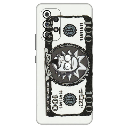 Samsung M/F/Note/Flip and C Phone Skins (All Models) - Rick And Morty Hundred Dollar Anime - Matte Finish (M-161) Samsung Galaxy A53 (5G)